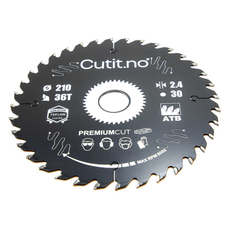 Sagblad | 210mm | 36T | Premium