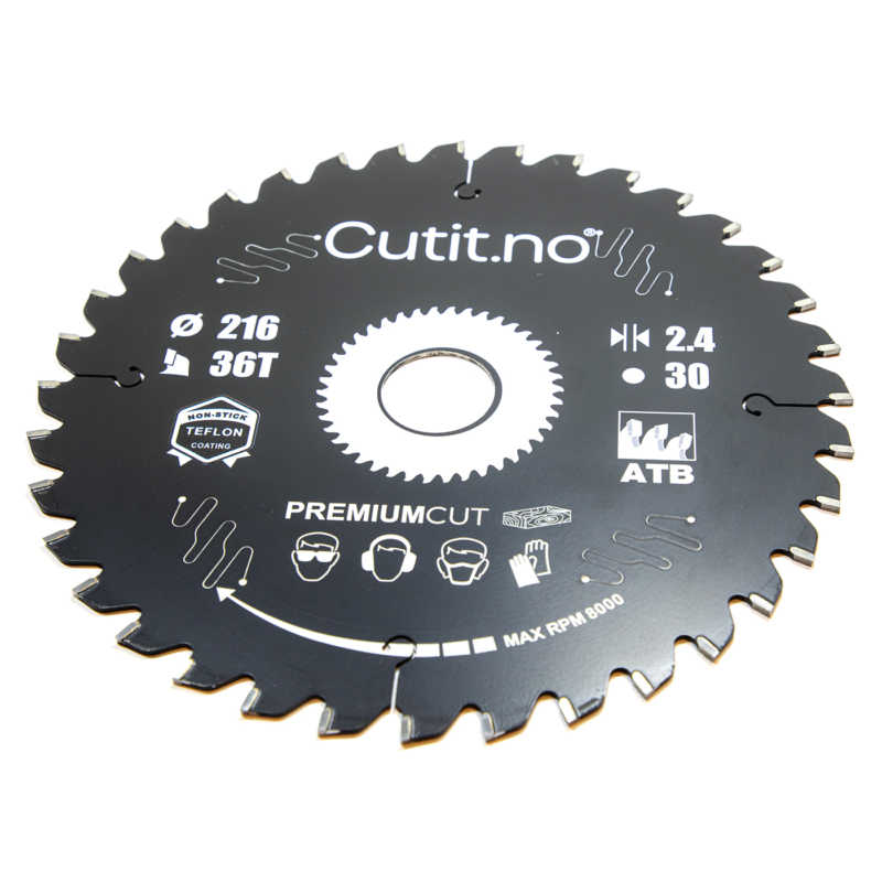 Sagblad | 216mm | 36T | Premium