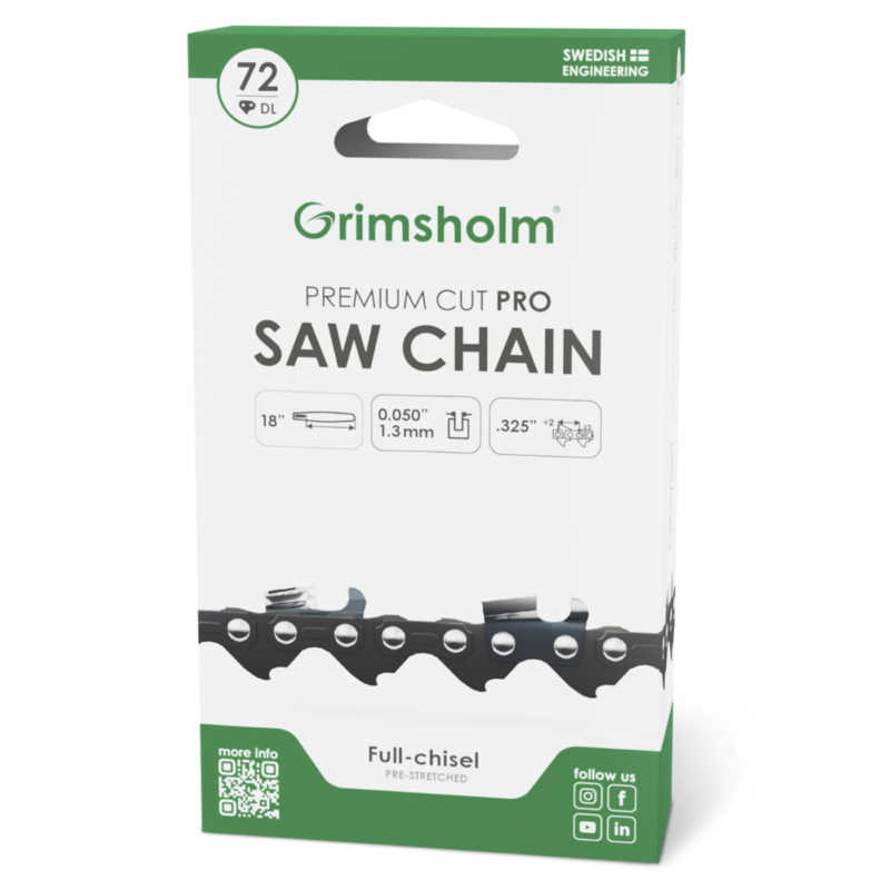 Sagkjede | Premium Cut Pro | 0.325" | 1.3mm | 72DL